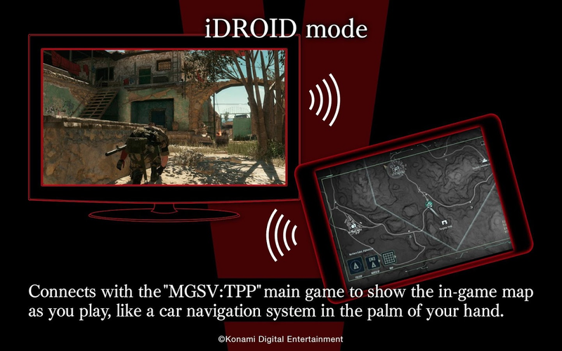 Illustration for article titled Metal Gear Solid V: The Phantom Pain Companion App Now Available for Android and iOS